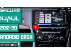 10.25インチ QLEDスクリーン OEMスタイルのダブルシステム設計 ジャガーXJ XJL 2010-2020 カーマルチメディアステレオGP